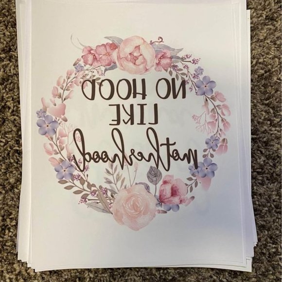 Sublimation Prints for Shirts, Sweaters, Pillows, and More - Picture 3 of 7